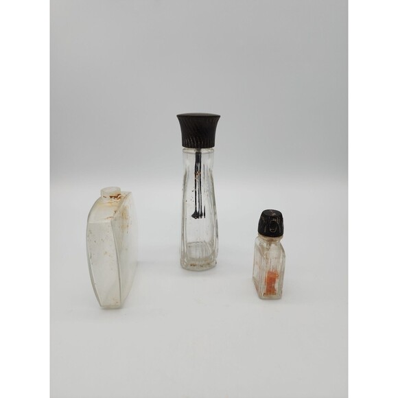 Old Bottles Coty France Square Bottle, Cutex Nail Polish, Odo Ro Do Bottle - Picture 2 of 12
